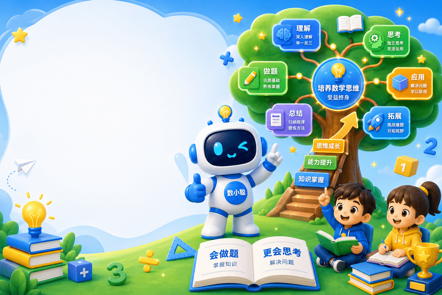 数小聪品牌与教育理念展示